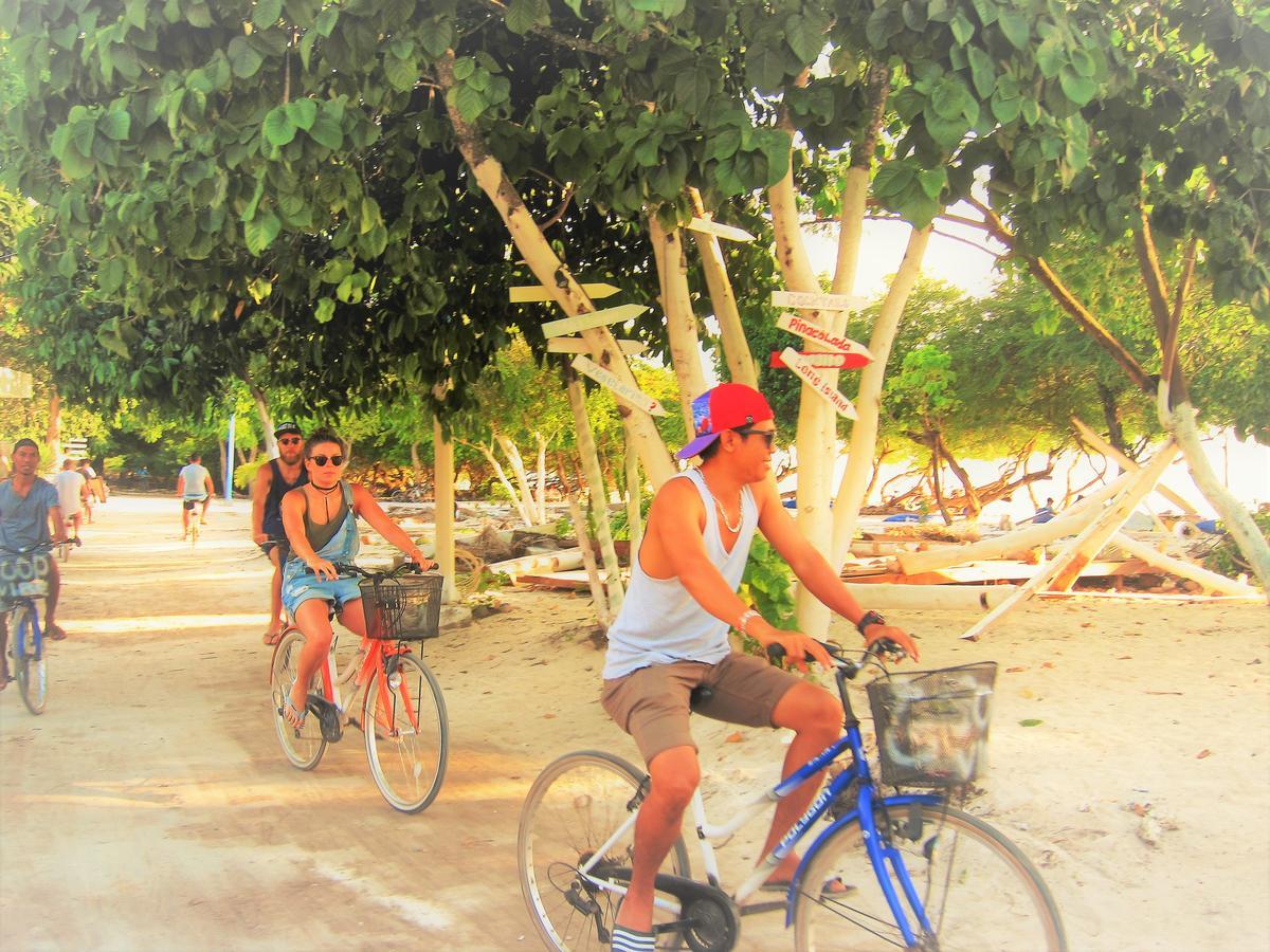 Good Vibes Bungalows Gili Trawangan Exterior photo